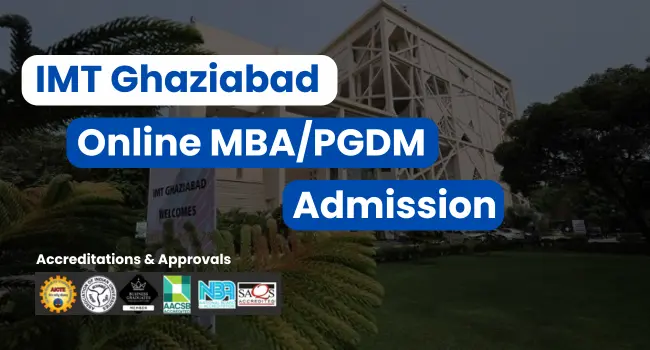 IMT Ghaziabad Online MBA