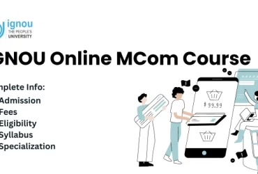 IGNOU Online Mcom course