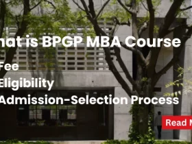 what is bpgp mba course