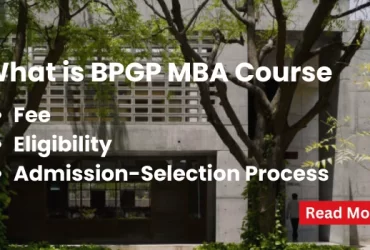 what is bpgp mba course