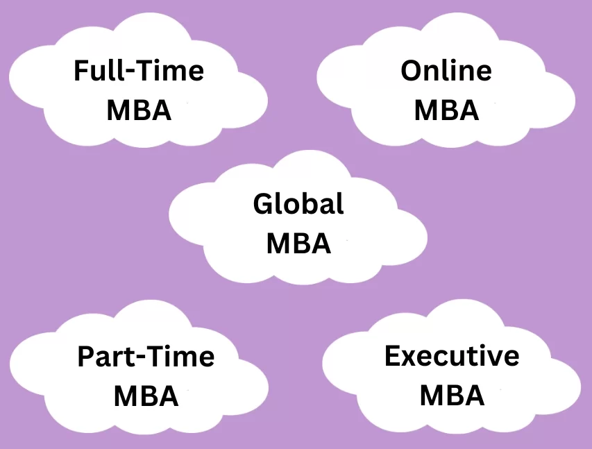 What are the Type of MBA Course?