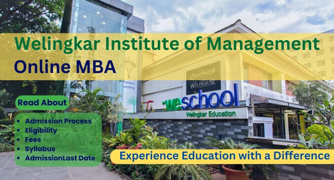 We School Online MBA