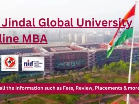 OP Jindal Online MBA