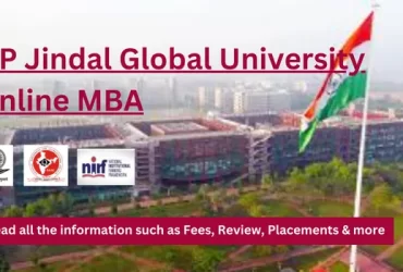 OP Jindal Online MBA