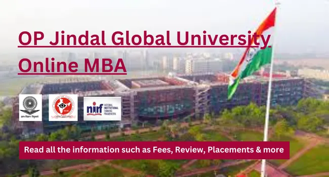 OP Jindal Online MBA