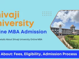 Shivaji University Online MBA