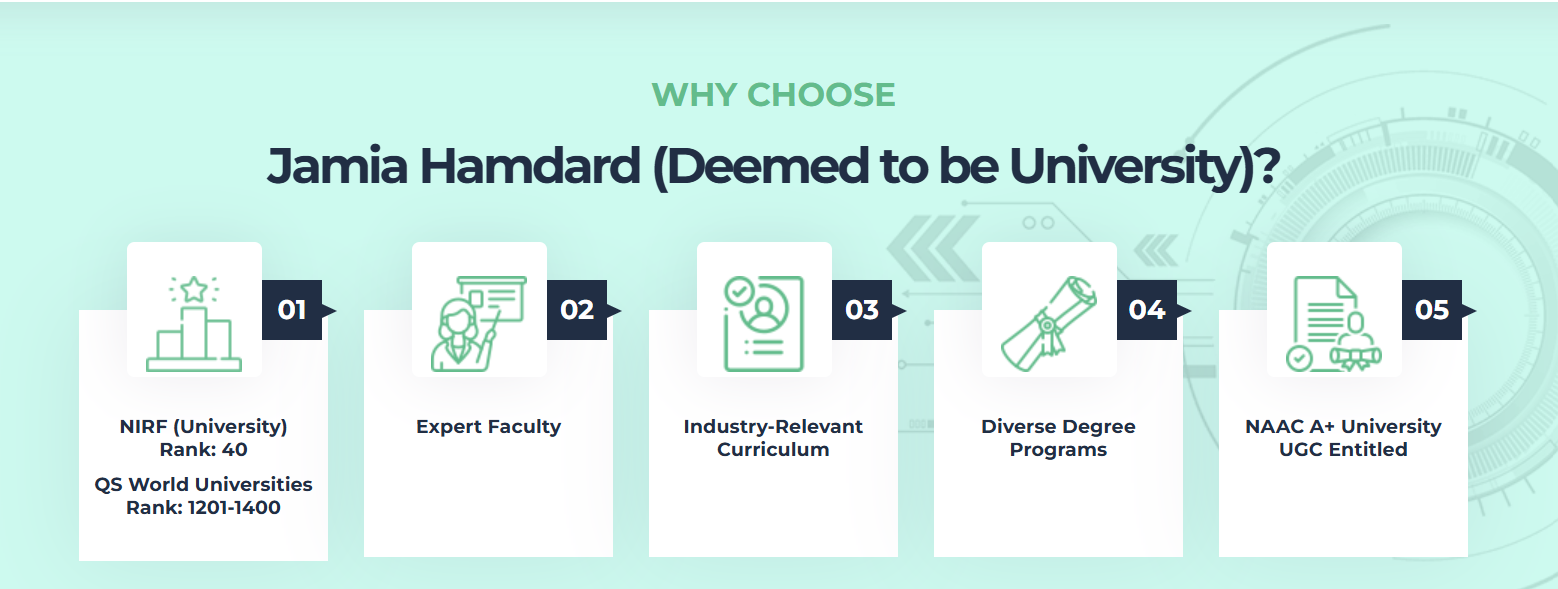 Why Choose Jamia Hamdard Online Courses?