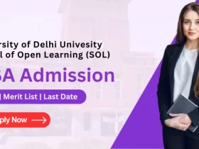 DU SOL MBA Admission 2025