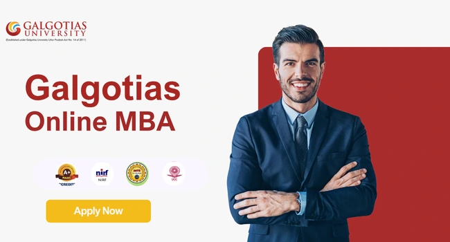 Galgotias University Online MBA