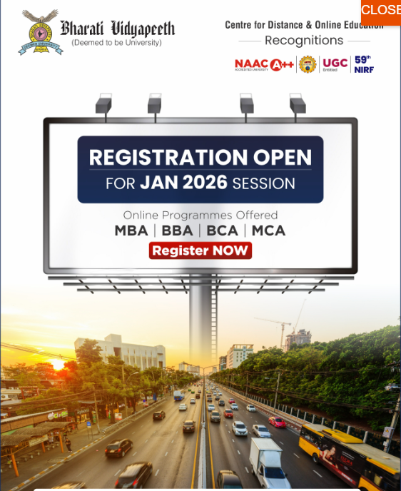 Bharati Vidypeeth Online MBA 