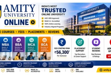 Amity University Online Courses and Fees