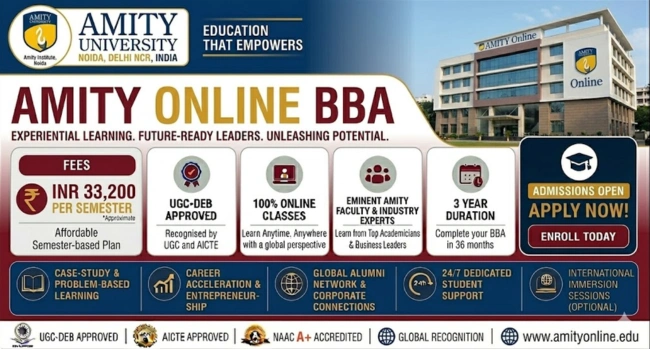 Amity Online BBA