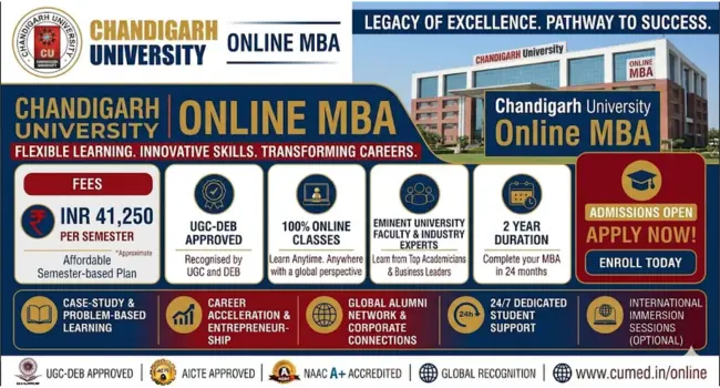 Chandigarh University Online MBA