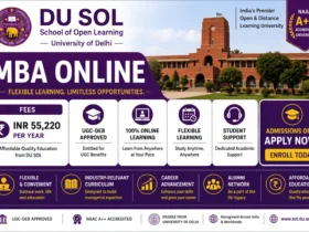 DU SOL MBA Online Admission 2026