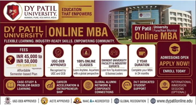 DY Patil Online MBA