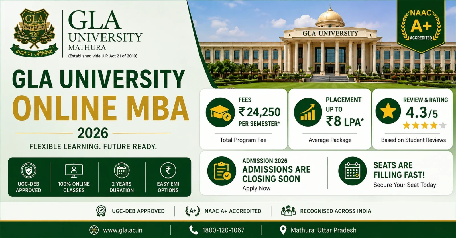 GLA University Online MBA