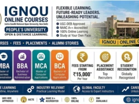 IGNOU Online Courses and Fees