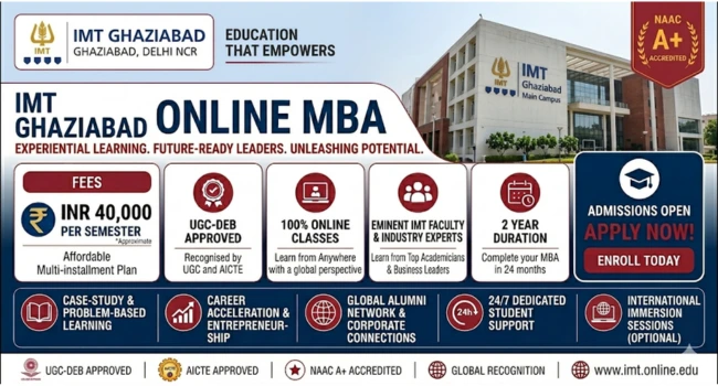 IMT Ghaziabad Online MBA