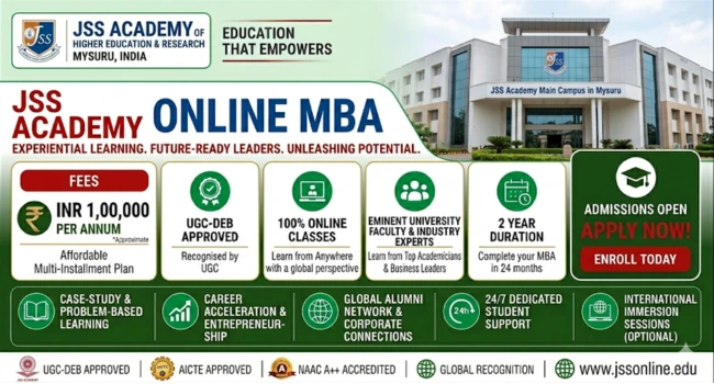 JSS Academy Online MBA