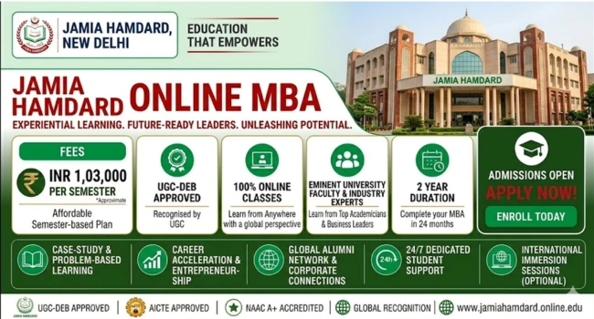 Jamia Hamdard Online MBA