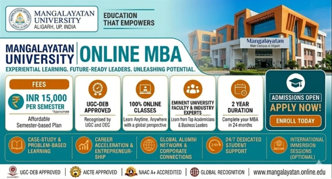 Mangalayatan University Online MBA