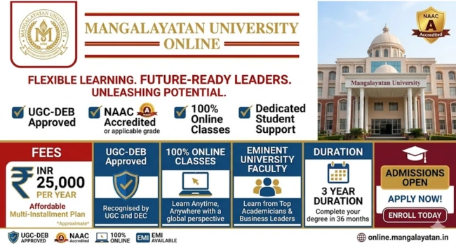 Mangalayatan University Online
