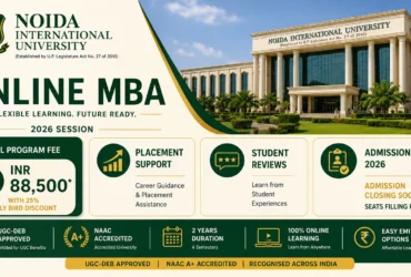 Noida International University (NIU) Online MBA
