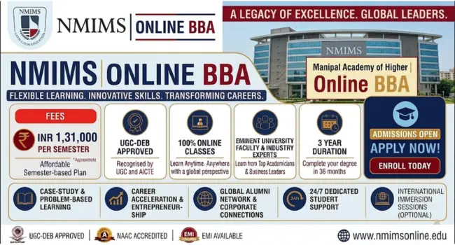 NMIMS Online BBA