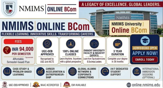 NMIMS Online BCom