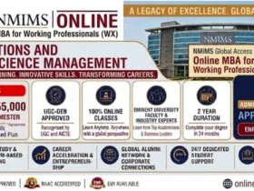 NMIMS WX Online MBA (Working Professionals)