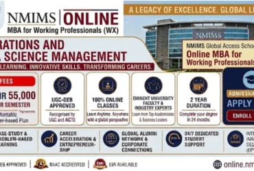 NMIMS WX Online MBA (Working Professionals)