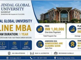 OP Jindal Global University Online MBA