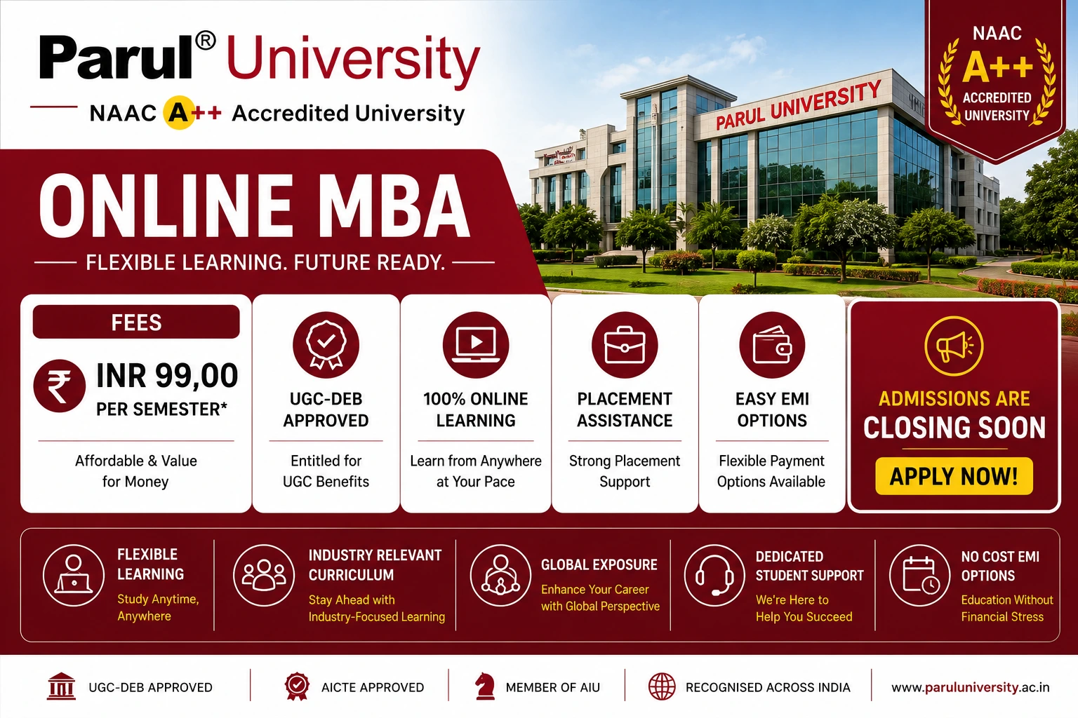 Parul University Online MBA