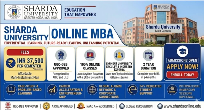 Sharda University Online MBA