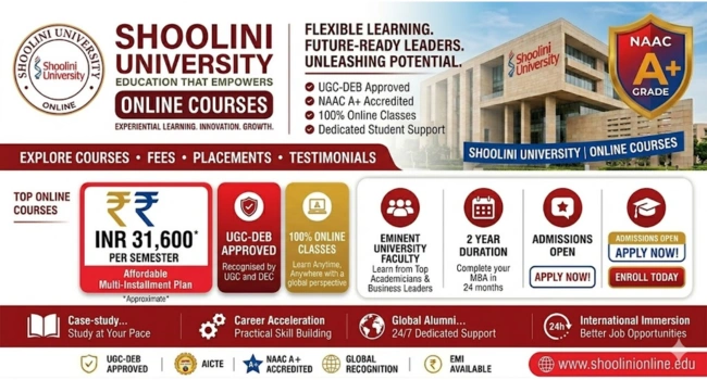 Shoolini University Online