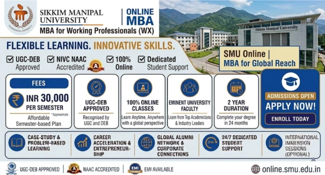 Sikkim Manipal University Online MBA