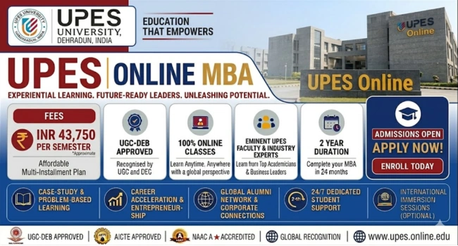 UPES Online MBA