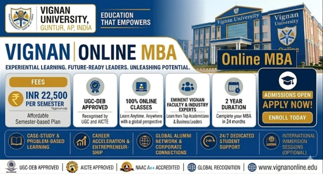 Vignan University Online MBA