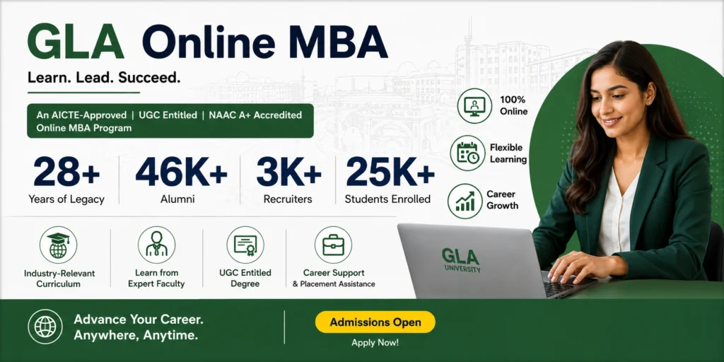GLA Online MBA Overview