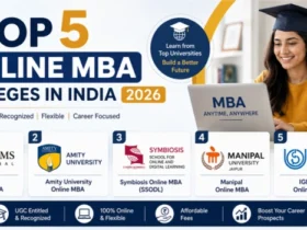 Top 5 Online MBA Colleges in India 2026